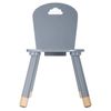 Silla Para Niños Gris Mdf Atmosphera 28 X 50 X 28 Cm Gris