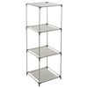 Estantería Con 3 Estantes Metal Five Modular Shelves 36x35 Gris/negro