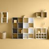 Estante De Madera Five Mix 34,5 X 32 X 34,5 Cm Beige