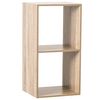 Estante Con 2 Compartimientos De Madera Five 34,5 X 32 X 67,5 Cm Blanco