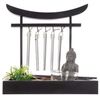 Jardín Campaña Zen Atmosphera Deco Green Zen Garden 15 X 12 Cm Negro