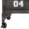 Buffet Bajo 6 Puertas Metalatmosphere 90x35x88,5 Negro