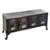 Buffet Bajo Metal Ruedas De Metal 4 Puertas Atmosphera