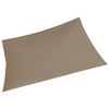 Vela De Sombra Rectangular Topo - 1 Funda + 4 Cuerdas Incluidas 3x4 M