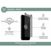 Film Para Iphone Xs Max, 11 Pro Max Anti-espía Garantía Vida Force Glass Negro
