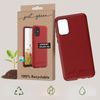 Funda Reciclable Para El Galaxy A51 Just Green Red