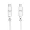 Cable Usb-c Ecológico Just Green 3a 2m Reciclable Blanco