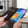 Funda Huawei P Smart 2021 Tarjetero Soporte Soft Touch De Bigben - Negro