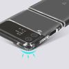 Carcasa Samsung Galaxy Z Flip 3 Bimaterial Anti-caída 2m Force Case Transparente