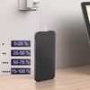 Batería Externa 20000mah Quick Charge 2x Usb + Usb-c Indicador Led Bigben Negro