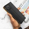 Etui Samsung Galaxy A03 Polipiel Dos Rigide Languette Magnético Bigben Negro