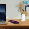 Multienchufe Usb Et Usb-c Smartphone Tablet 40w Power Delivery Bigben Blanco