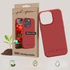 Funda Reciclable Para El Iphone 14 Pro Just Green Rojo