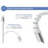 Cable Usb C/lightning Reforzado 3m - 3a