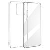 Funda Para Moto G84 Silicona Blanda Cristal Templado Dureza 9h