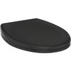 Asiento De Inodoro Boreo - Negro Brillante Allibert Bath & Design