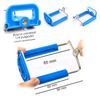 Donkeyphone® - Pack Azul Trípode Flexible Articulado Universal + Disparador + Soporte Universal Para Smartphone Y Cámara Digital