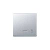 Tecla Simbolo Luz Con Visor Aluminio Schneider Elegance Mtn430960