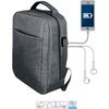 Mochila Con Cargador Usb, Toma De Auriculares, Cómoda, Resistente Gris  Blaupunkt Blp0280.143