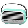 Altavoz Bluetooth, Vintage, Radio Fm, Usb, Micro Sd, Aux, Portátil, Inalámbrico, Manos Libres Verde  Blaupunkt Blp3350