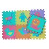 Alfombra Puzzle Little Kids 10 Piezas  Forma Animal