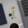 Lector De Tarjetas Sd / Micro Sd Akashi 3 En 1: Usb, Micro Usb Y Usb-c - Gris