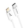 Cable Usb-c A Lightning Sincronización Carga Rápida 1 Metro Akashi Blanco