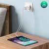 Cargador Usb / Usb-c 20w Pd Qc 3.0 Con Cable Akashi Lightning Blanco