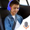 Casco Bluetooth 5.1 Infantil 8 Horas De Autonomía Plegable Akashi Azul / Rojo