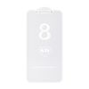 Protector De Pantalla Vidrio Templado  4d Blanco Curvo Para Apple Iphone X