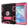 Funda   armadura Defensor Kickstand Rosa Negra Para Apple Ipad 3,ipad 2,ipad 4