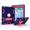 Funda   armadura Defensor Kickstand Rosa Azul Oscuro Para Apple Ipad 3,ipad 2,ipad 4