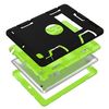 Funda   defensor De Blindaje Protector Kickstand Negro Verde Para Apple Ipad 3,ipad 2,ipad 4