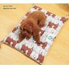 Cama Para Mascotas, Perros, Gatos Con Acolchado Grueso Y Cómodo 60x70x10cm  Estampado  Verde