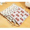 Cama Para Mascotas, Perros, Gatos Con Acolchado Grueso Y Cómodo 60x70x10cm  Estampado  Beige