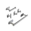 Ganchos Para Toallas Para Baño, Gancho De Baño De 5 Piezas Sin Perforar, Colgador De Puerta De Acero Inoxidable Resistente, Gancho Para Toallas Para Cocina, Dormitorio, Hotel, Piscina, Abrigos(plata Brillante)