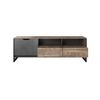 Mesa Tv Arden Rtv160 161x40x53 Crema & Gris