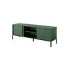 Mesa Tv Lars Rtv153 2d 154x40x54 Verde & Dorado