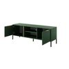 Mesa Tv Lars Rtv153 2d 154x40x54 Verde & Dorado