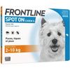 Frontline Spot On Dog 2-10kg - 4 Pipetas