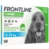 Frontline Dog Combo - 10-20kg - 4 Pipetas
