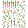 40 Formas Cortadas - Aves Tropicales