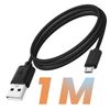 Cable Usb A Micro-usb Carga Y Transferencia De Datos – Negro