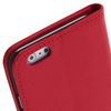 Funda Libro Billetera Para Apple Iphone 6 , Apple Iphone 6s - Roja