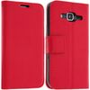 Funda Libro Billetera Para Samsung Galaxy Core Prime Ve - Roja