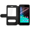 Funda Smartphone De 3,8 A 4,3 Pulgadas Doble Ventana – Noir