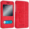 Funda Smartphone De 3,8 A 4,3 Pulgadas Doble Ventana – Roja