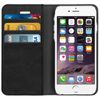 Funda Iphone 6 / 6s De Polipiel Billetera Función Soporte – Negra