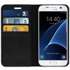 Funda Samsung Galaxy S7 Libro Billetera Con Cierre Magnético – Negra