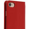 Funda Iphone 7 / 8 / Se 2020 Cuero Auténtico Función Soporte – Roja